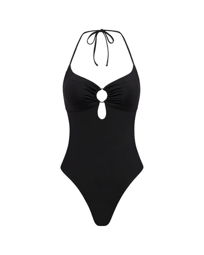 Juno One Piece Swimsuit - Black