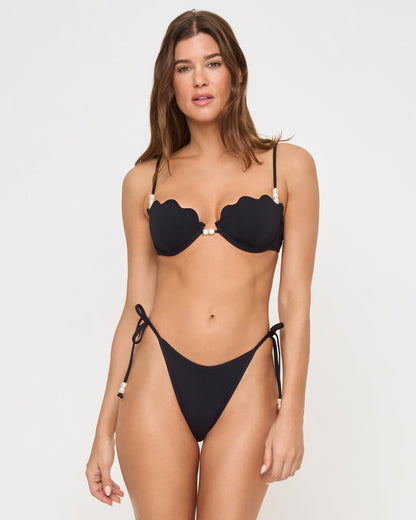 Lucia Bikini Bottom - Black