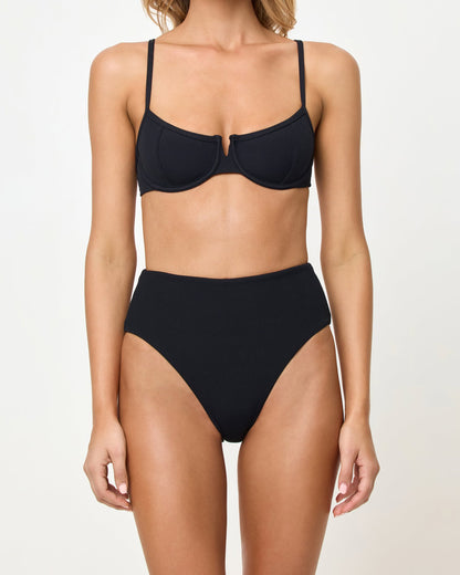 Hunter Bikini Top - Black
