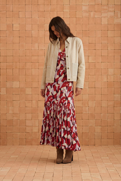 Reese Jacket In Rosewater