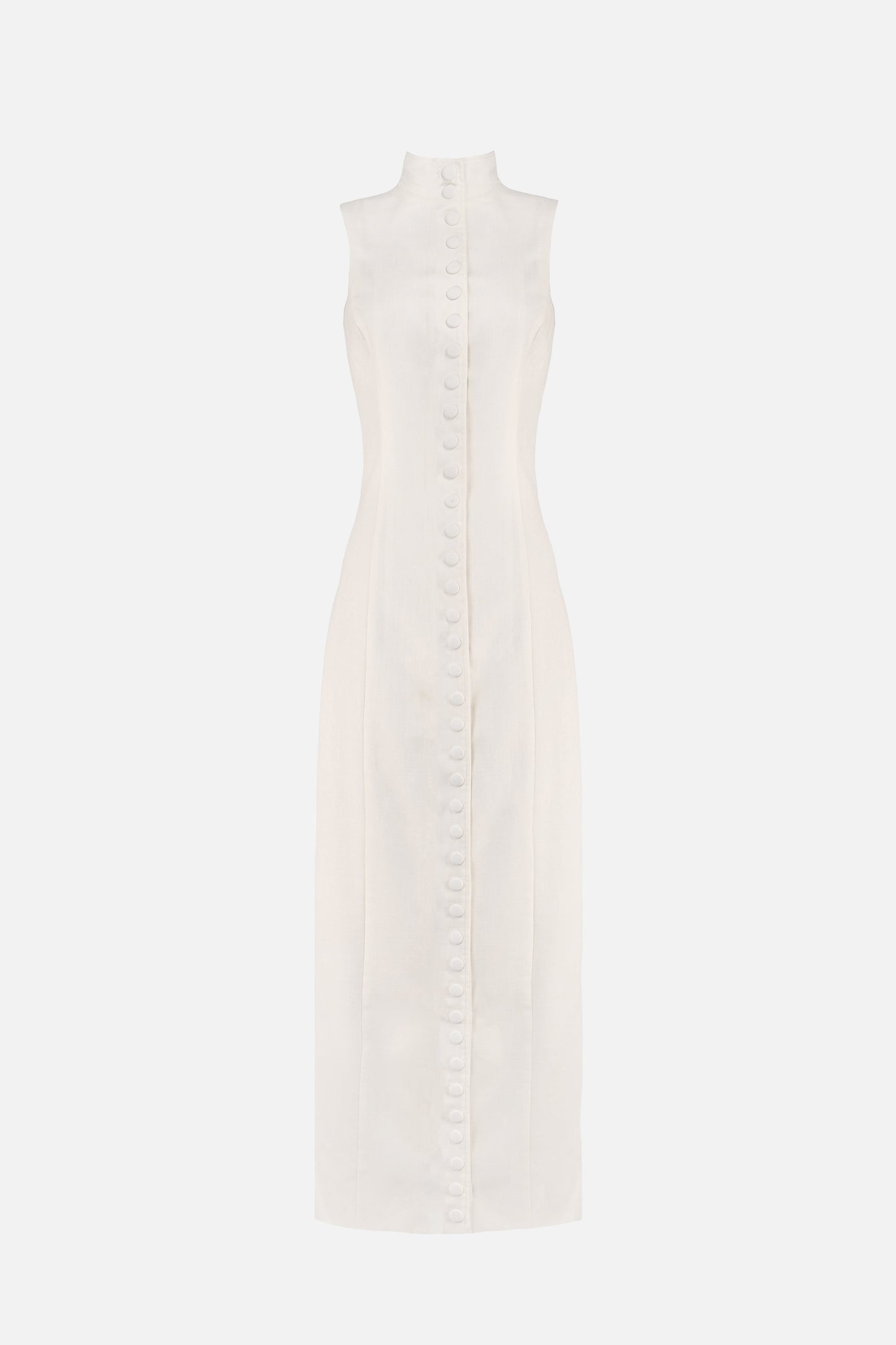 Rowan Linen Snap Dress