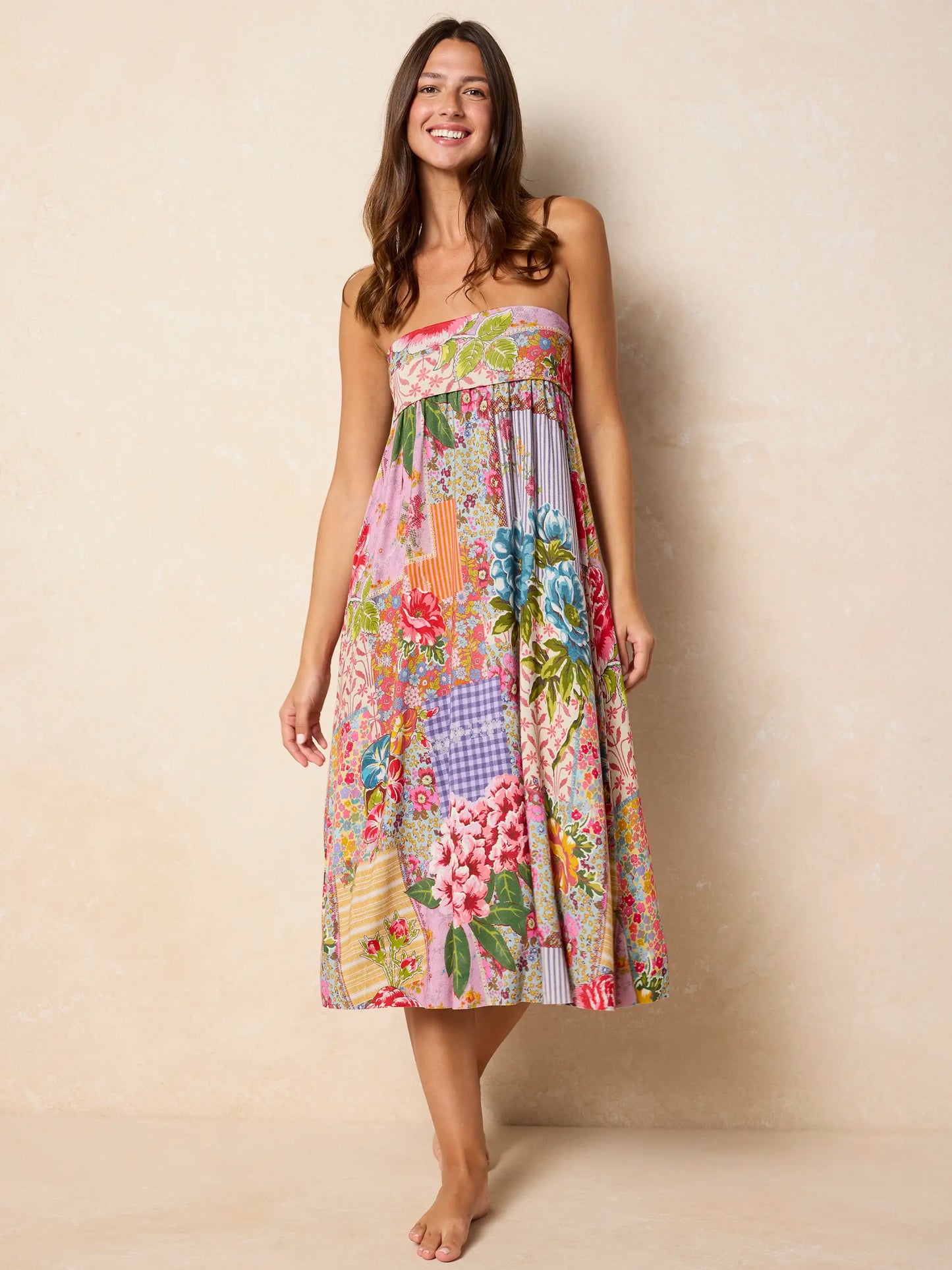Live-In-It Knit "ButterSoft" Maxi Skirt - Vintage Treasure Pink