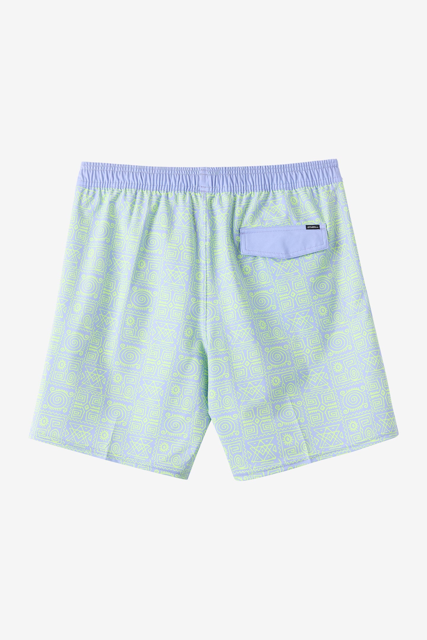 Hermosa Elastic Waist Lined 17" Swim Trunks