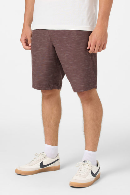 Portola Slub Check 20" Hybrid Shorts