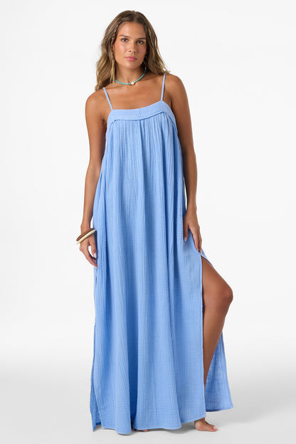 Saltwater Solids Sai Maxi Cover-Up Dress
