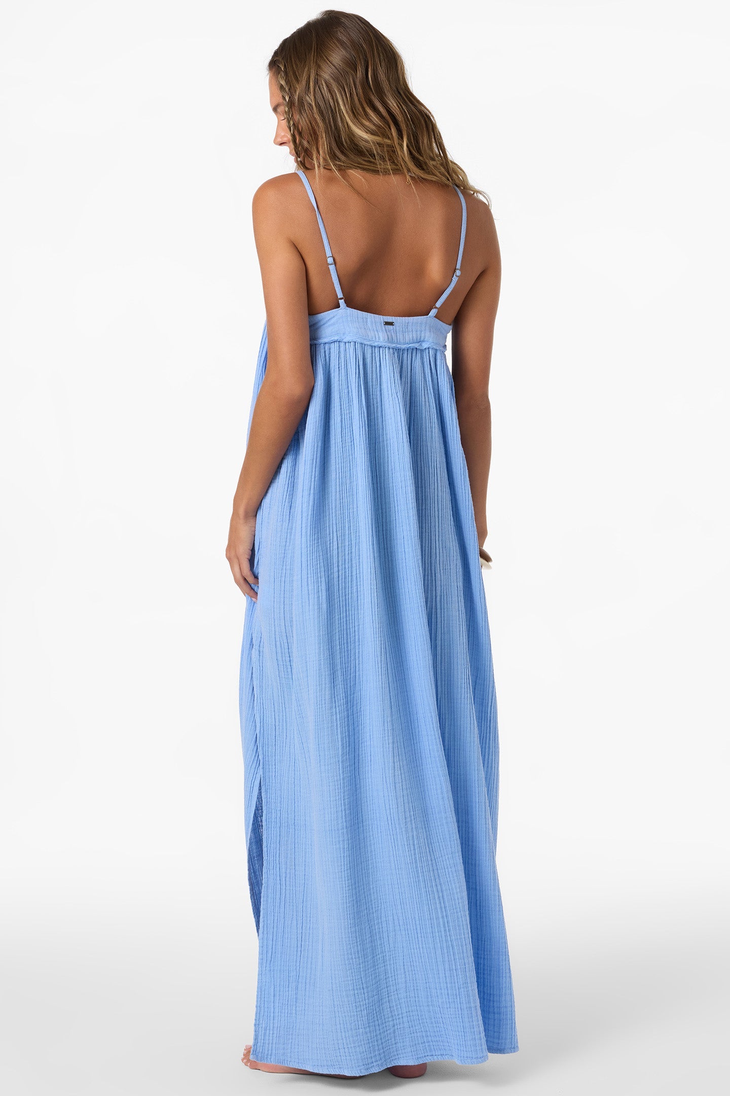 Saltwater Solids Sai Maxi Cover-Up Dress