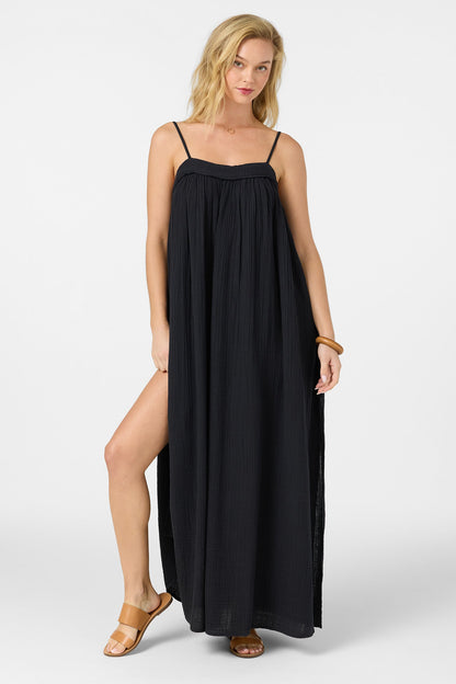 Saltwater Solids Sai Maxi Cover-Up Dress
