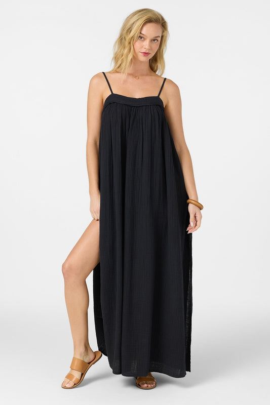 Saltwater Solids Sai Maxi Cover-Up Dress