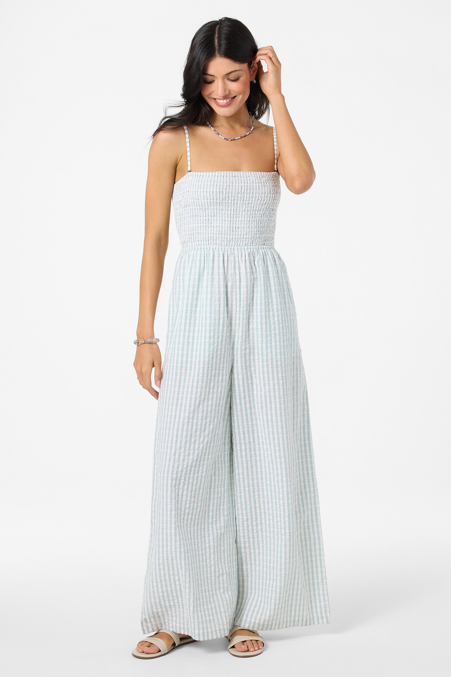 Aiyana Plaid Jumper