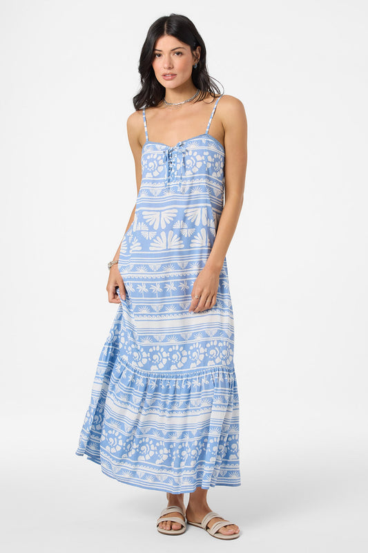 Tasmin Abstract Midi Dress