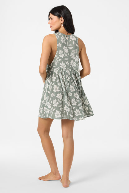 Saltwater Essentials Teddy Printed Mini Cover-Up Dress