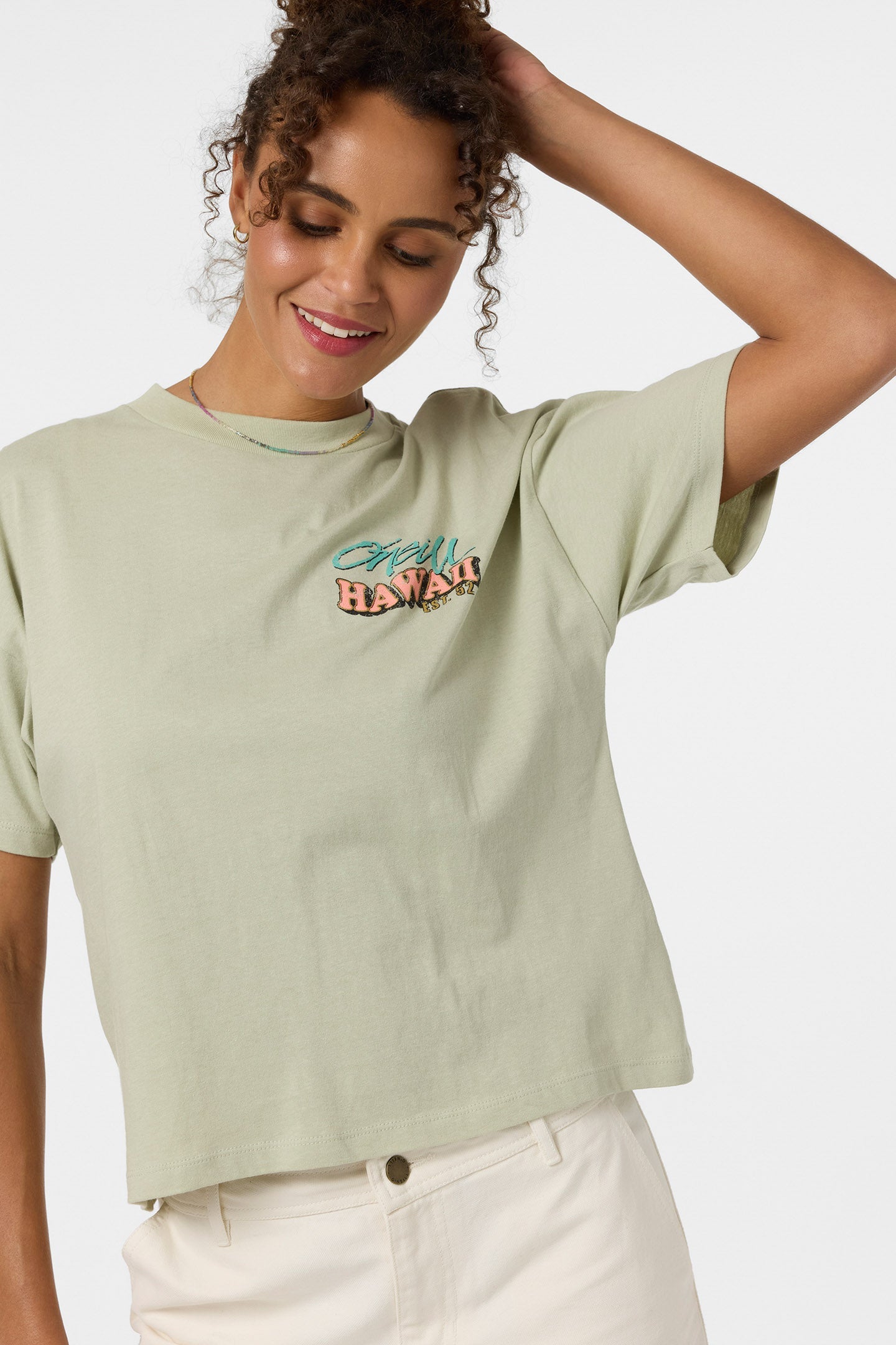 Snack Time Hawaii Oversized Tee