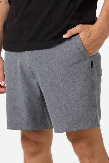 Reserve Heather 19" Hybrid Shorts