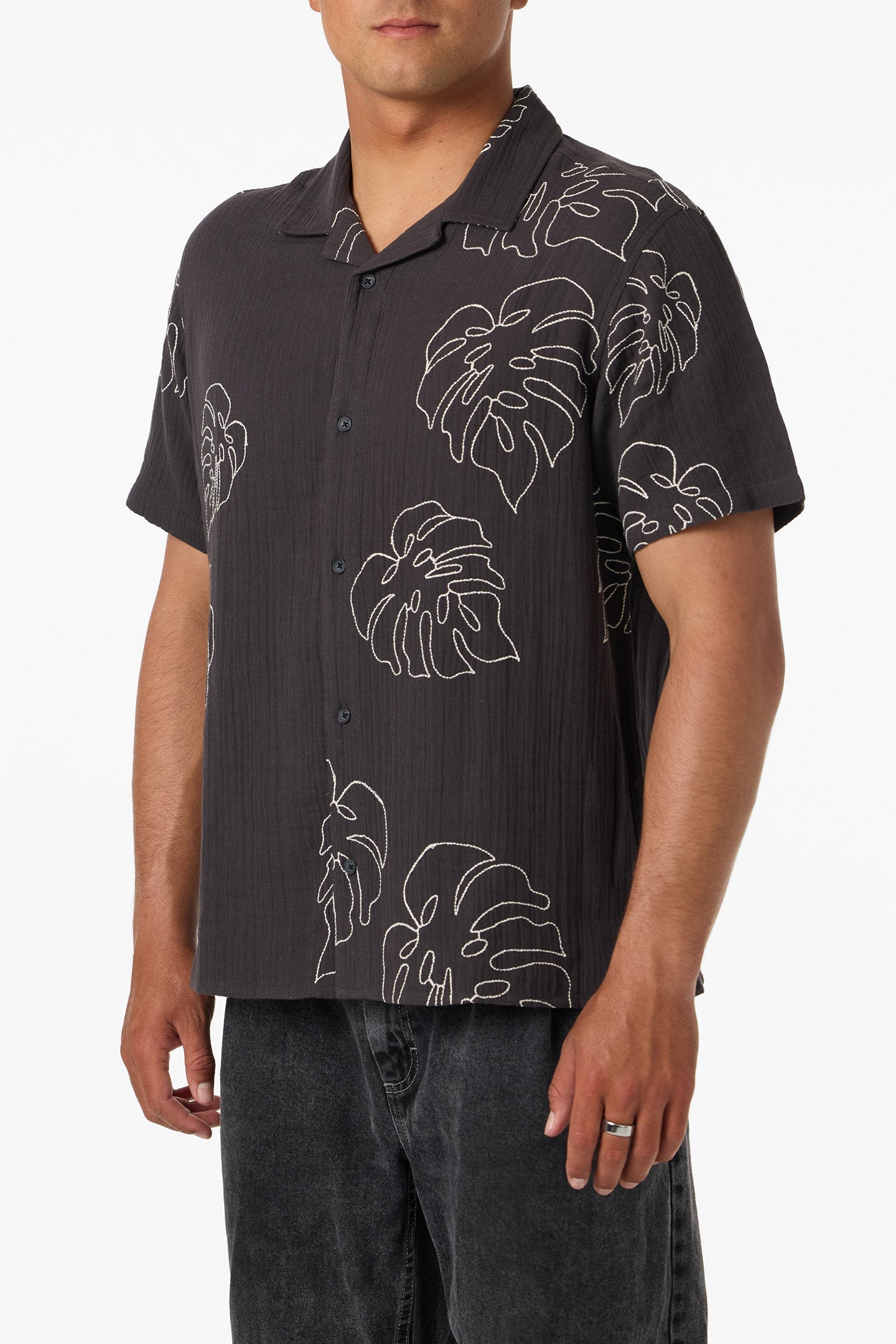 Pipeline Rodeo Monstera Shirt