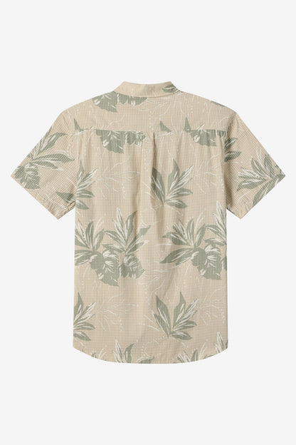 TRVLR Perforated Printed Standard Fit Shirt
