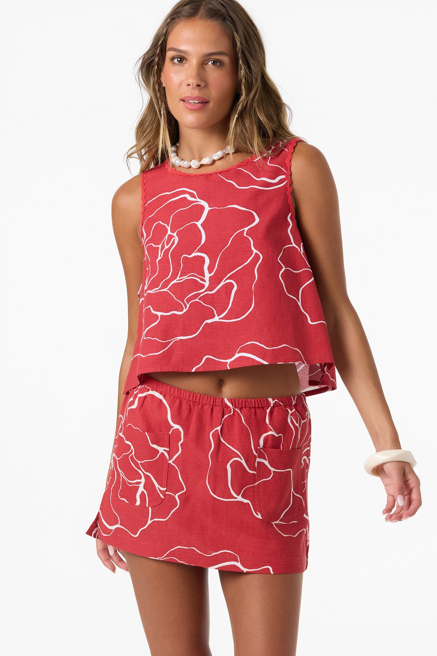 Athena Floral Top