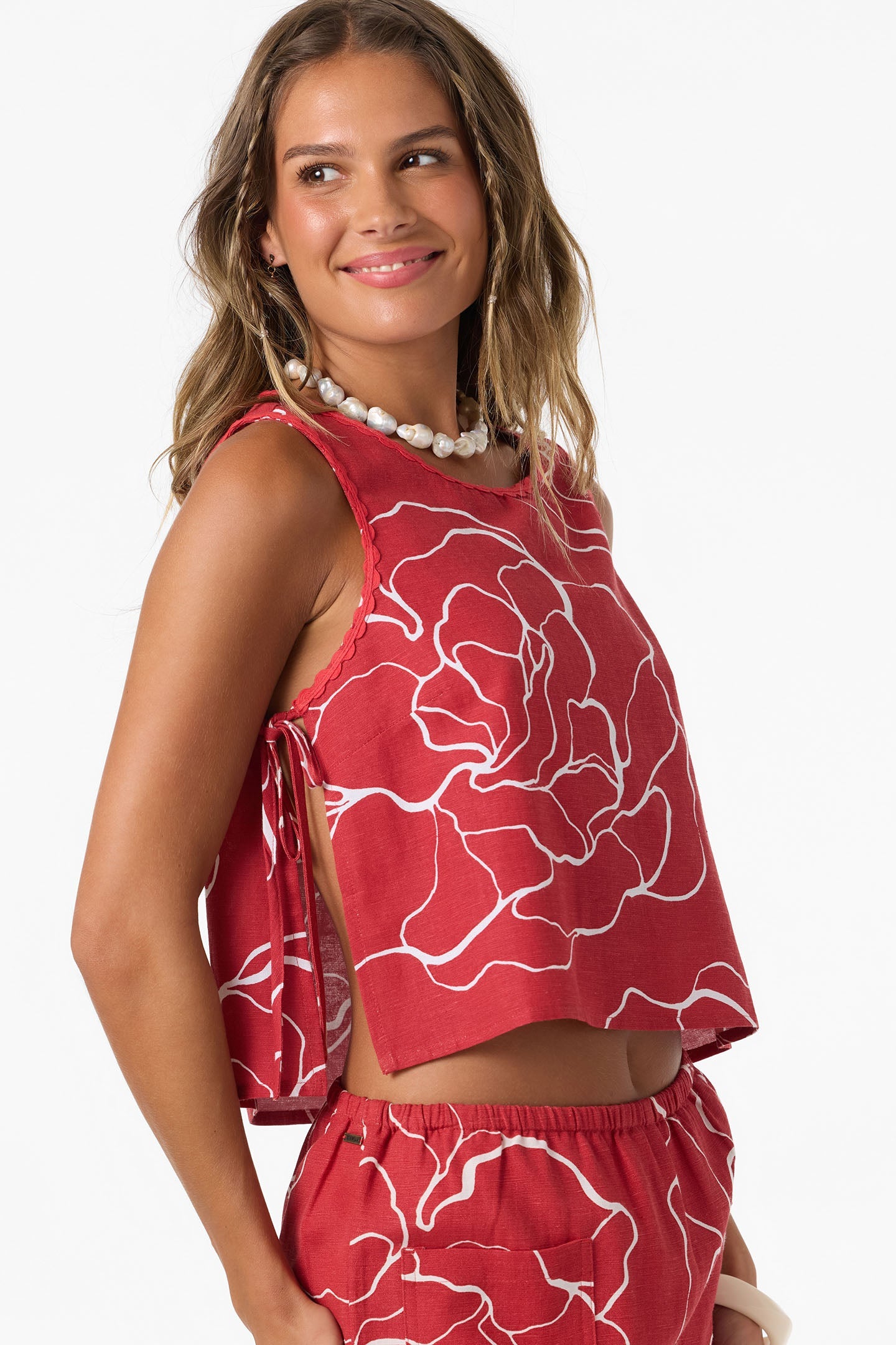 Athena Floral Top