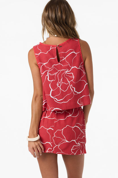 Athena Floral Top
