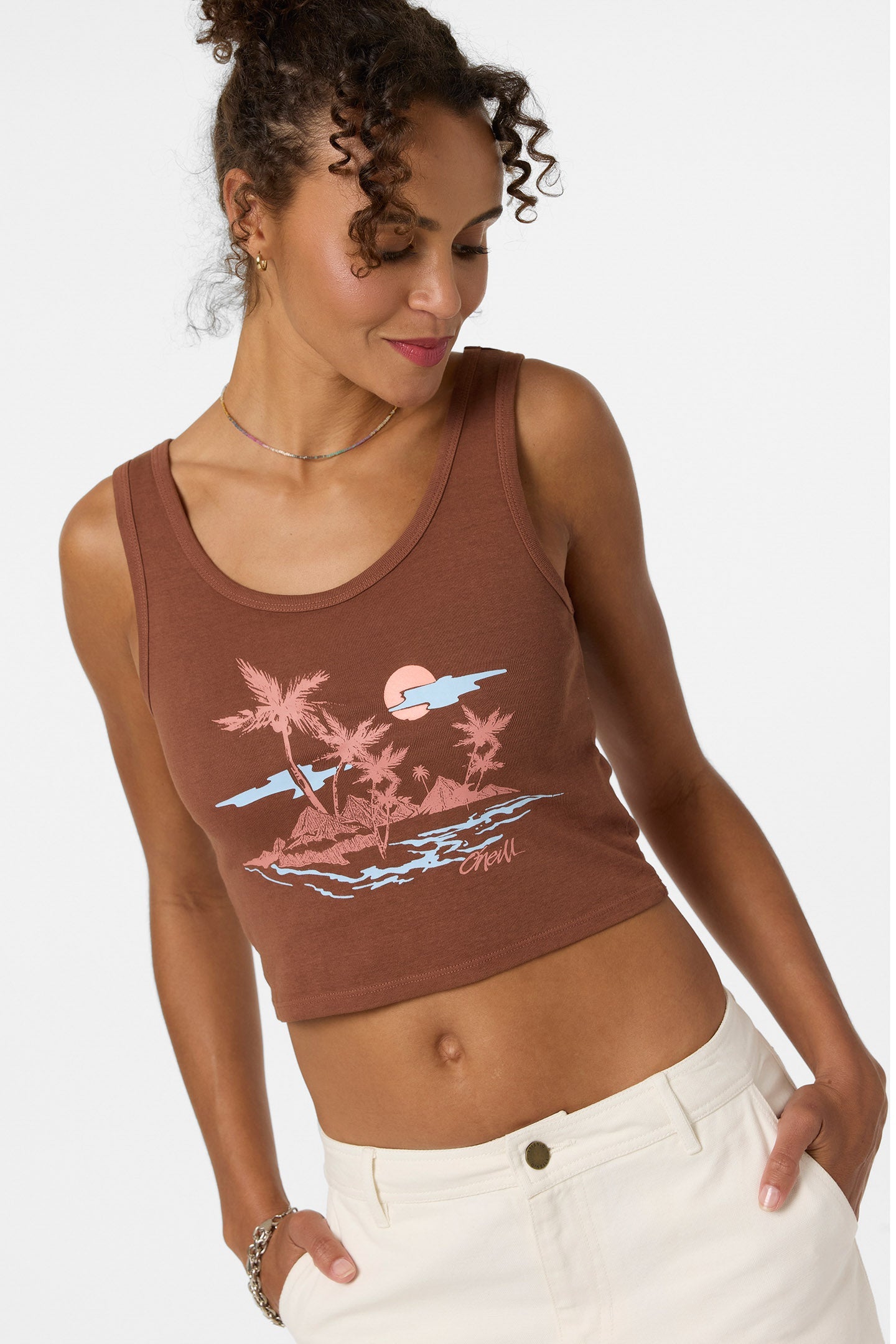 Motu Scoop Neck Tank