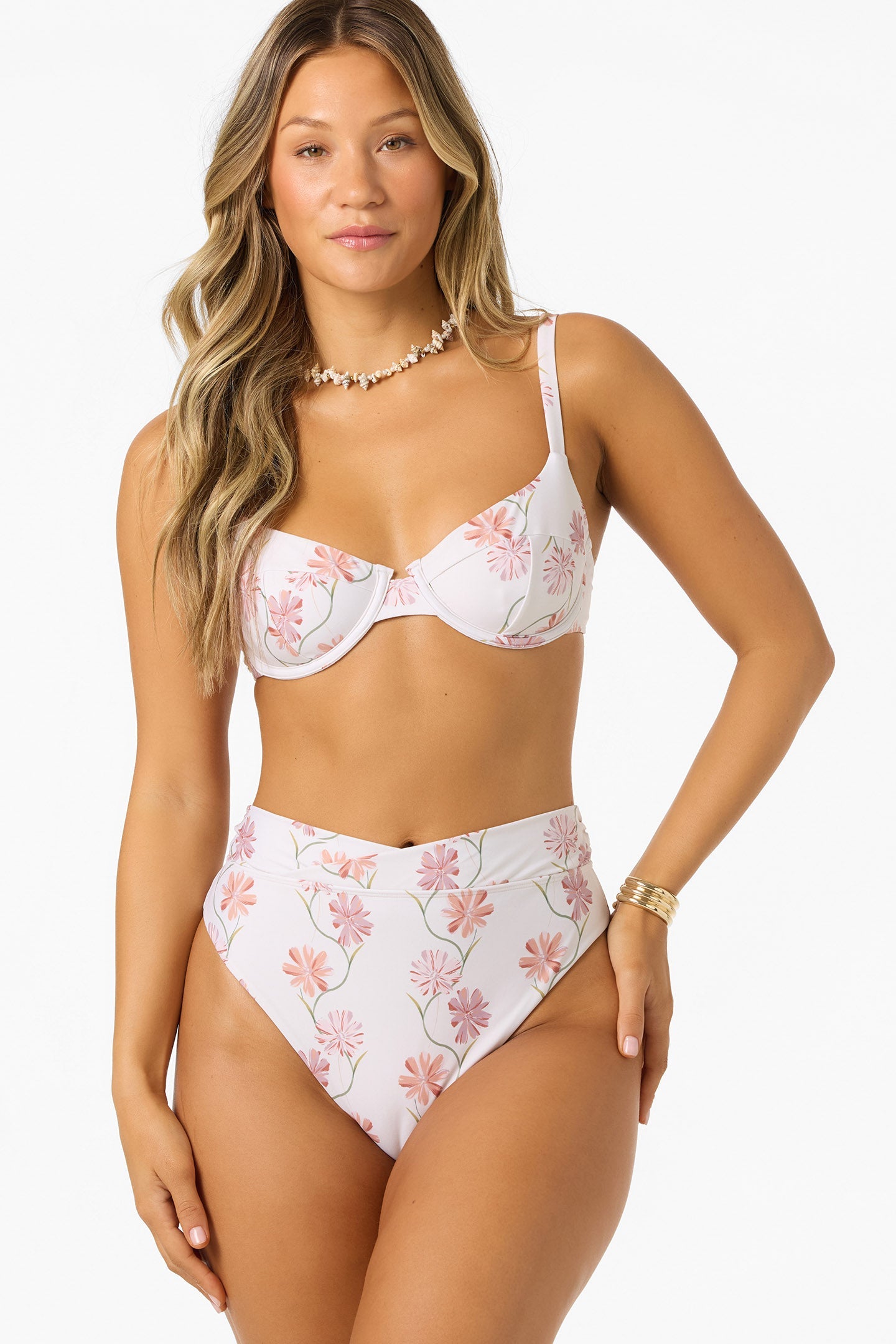 Ivy Floral Stellan High Rise Skimpy Bottoms