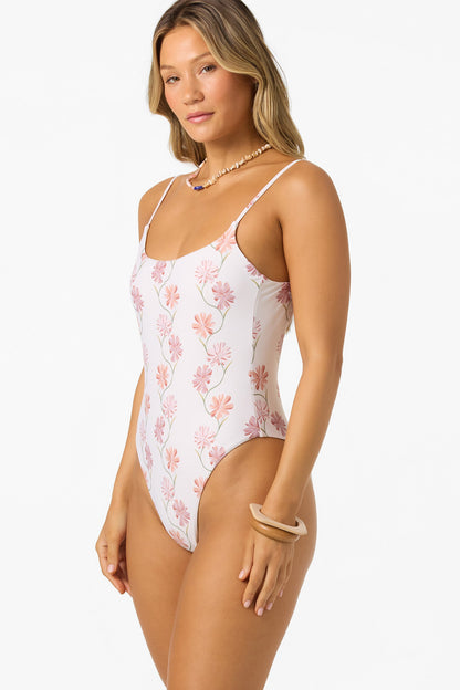 Ivy Floral Marine One-Piece