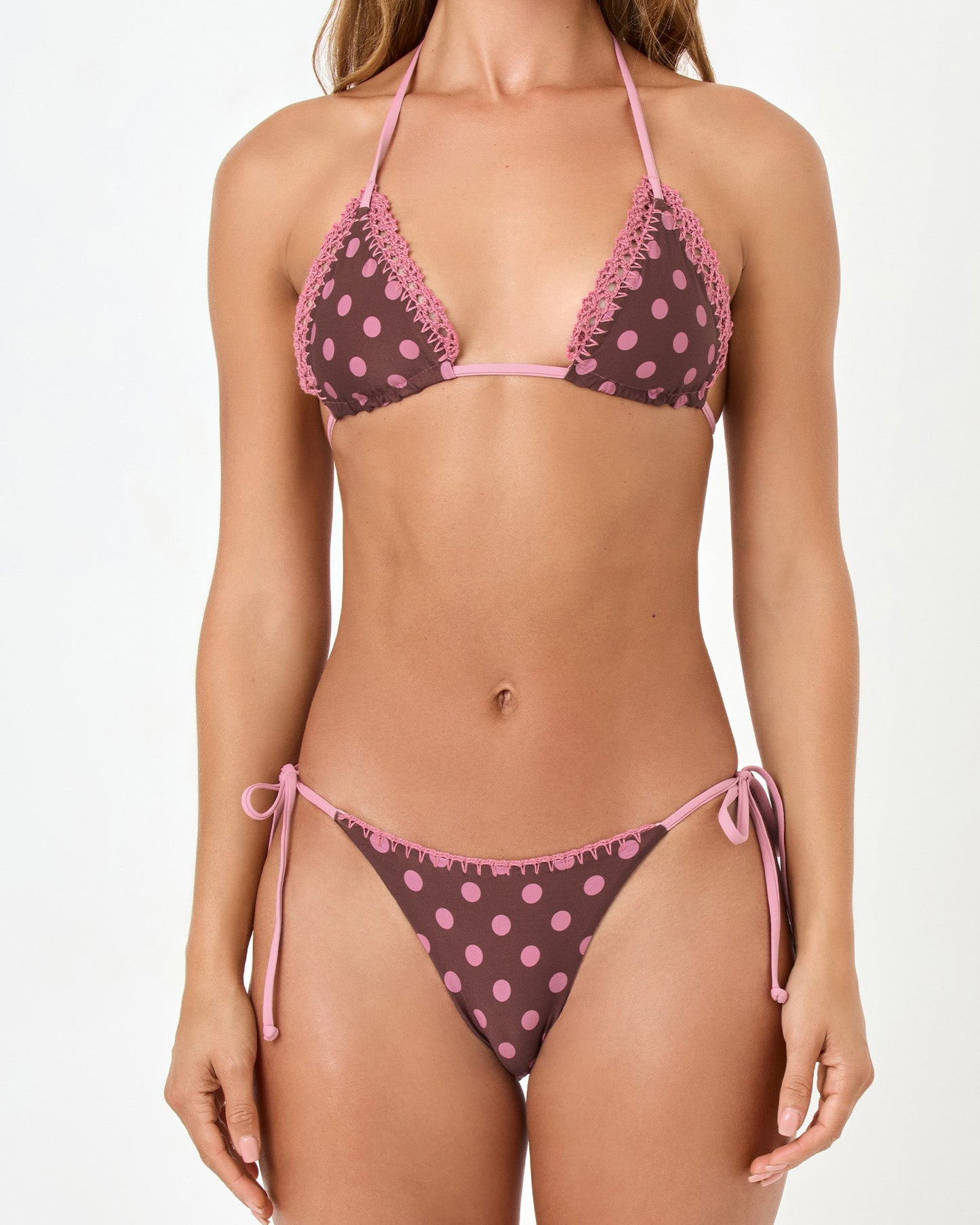 Samba Bikini Top - Stripe-Dot