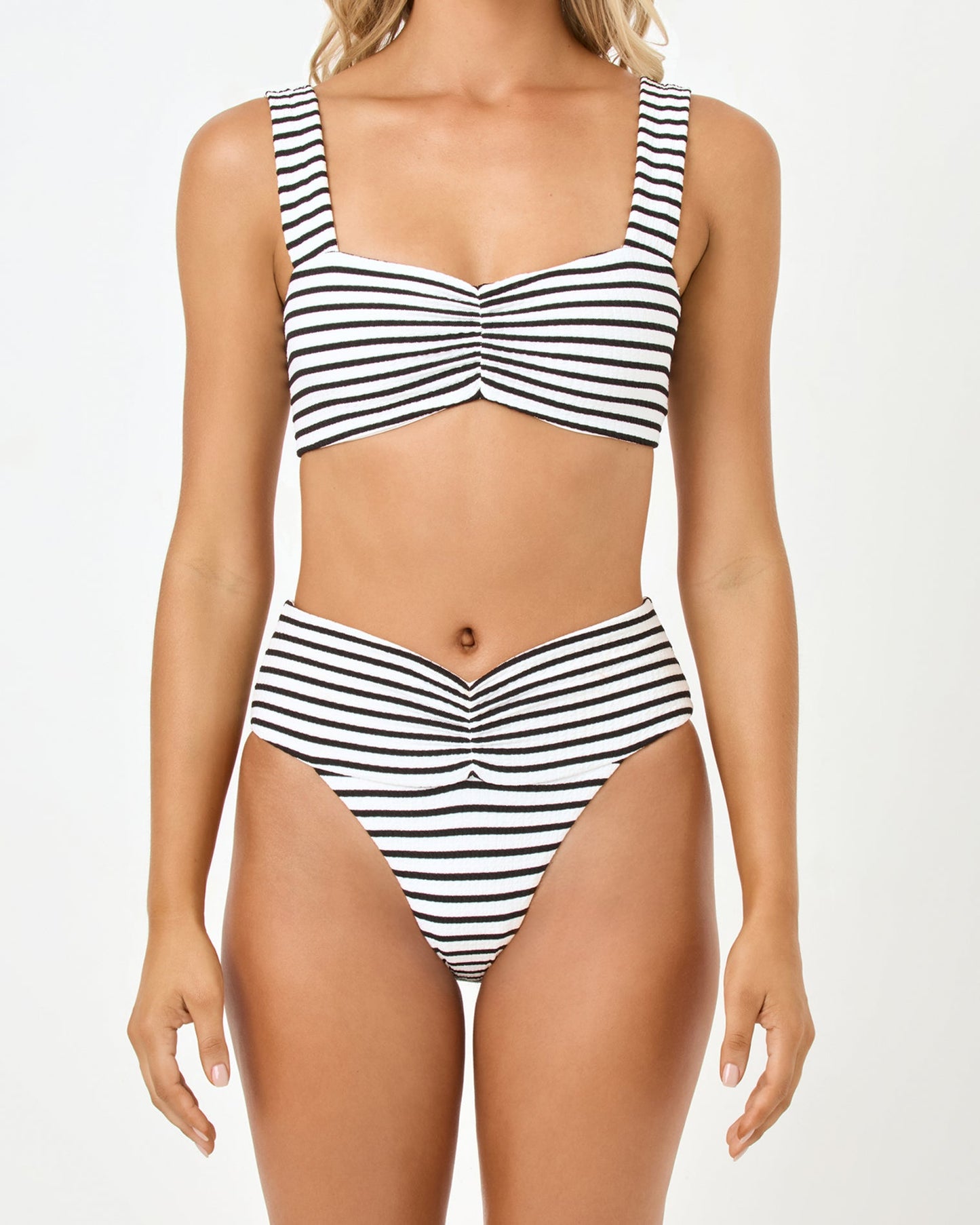 Bardot Bikini Bottom - Sail Along Stripe