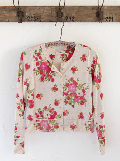 Your Everything Cardigan Sweater - English Garden Vanilla