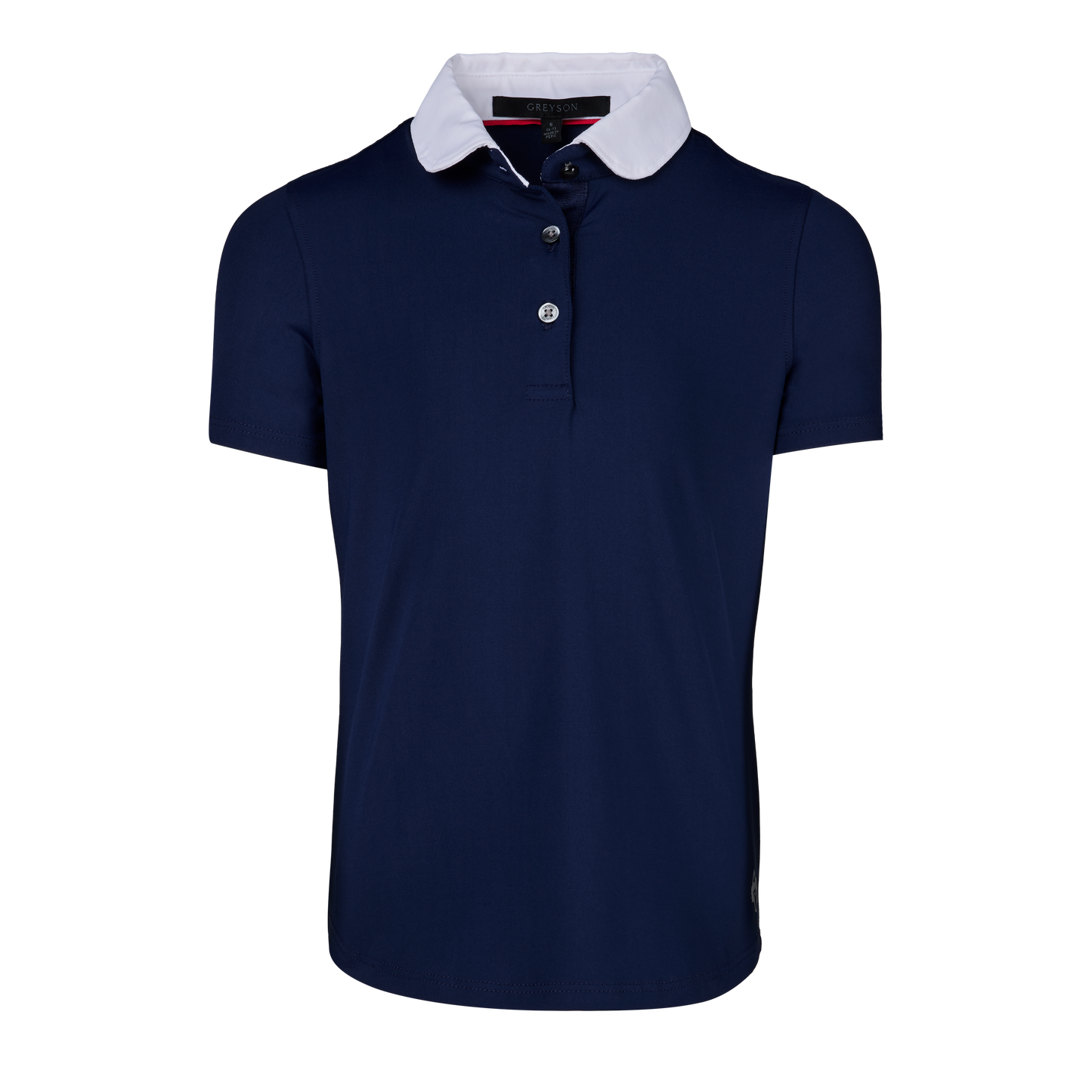 Girl's Scarlett Polo with Contrast Collar