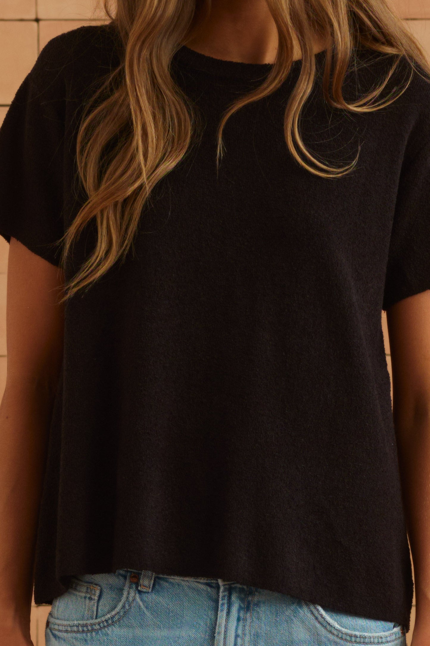 Sage Tee In Black