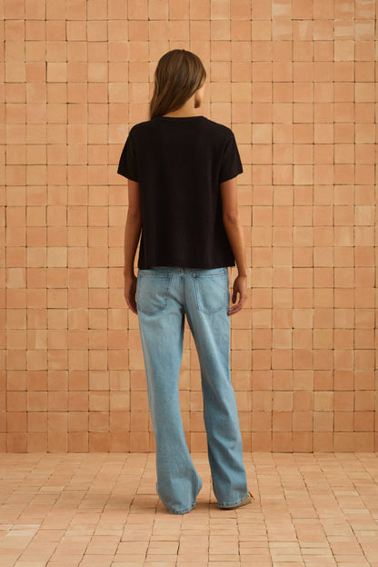 Sage Tee In Black