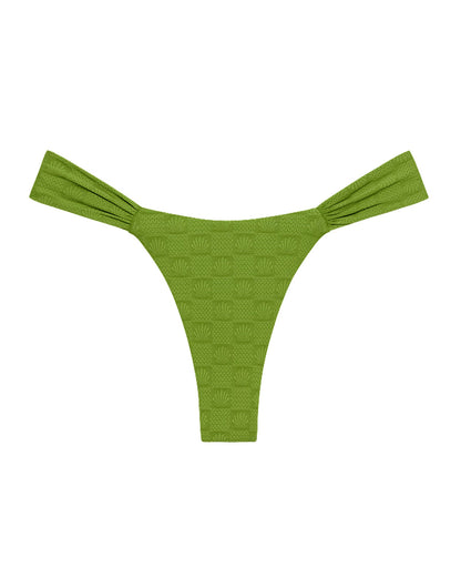 x The Salty Blonde Dolce Bikini Bottom - Verdant