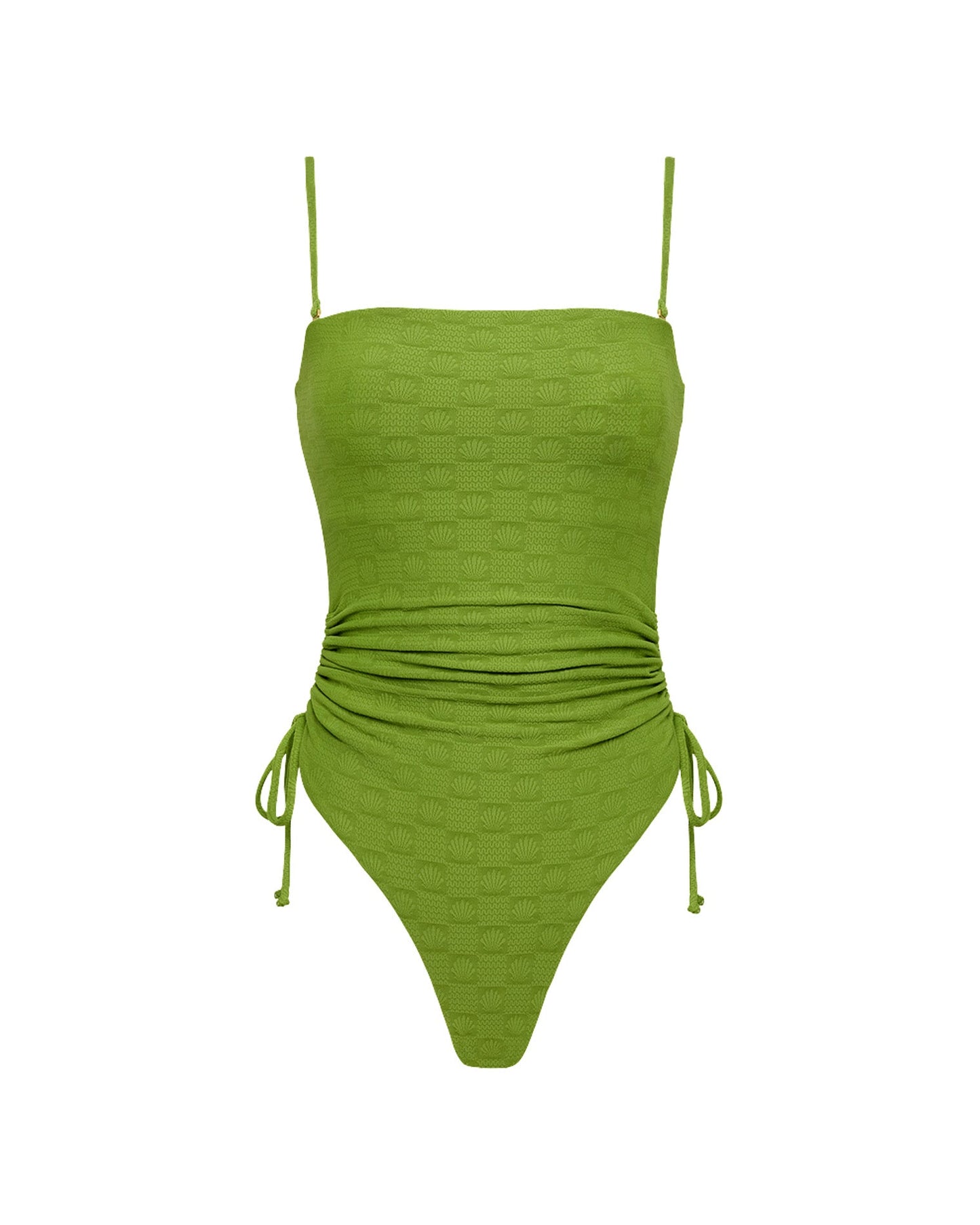 x The Salty Blonde Elise One Piece Swimsuit - Verdant