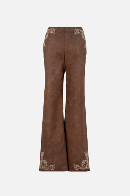 Seba Pants — Mahogany