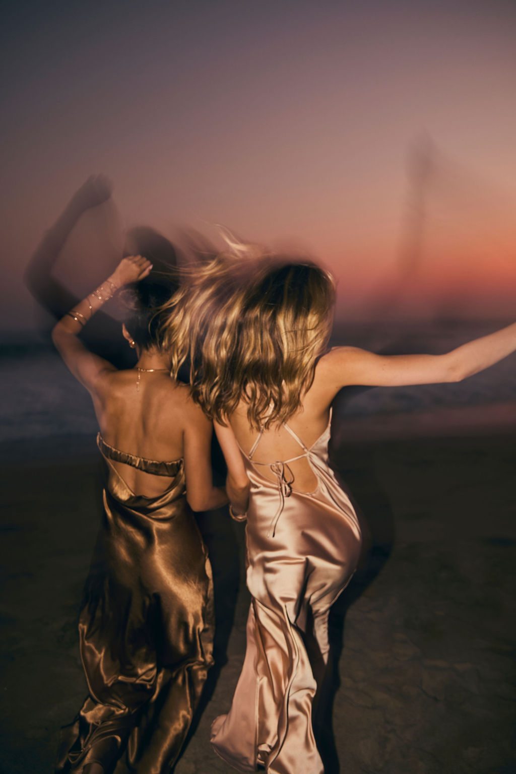 Natalia Bronze Strapless Maxi Dress