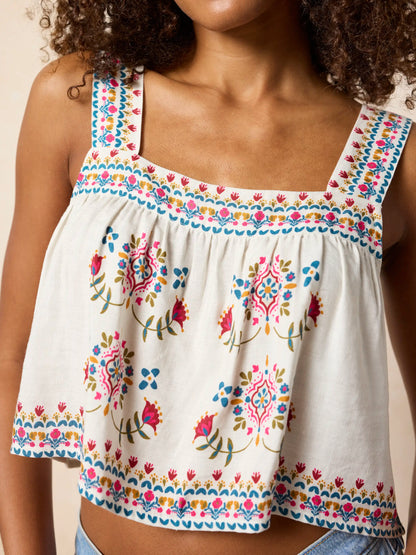 Cece Tank - Ivory