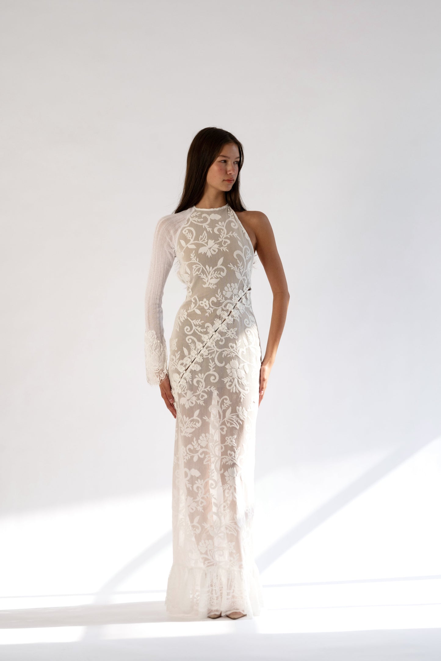 Parterre Asymmetrical Dress