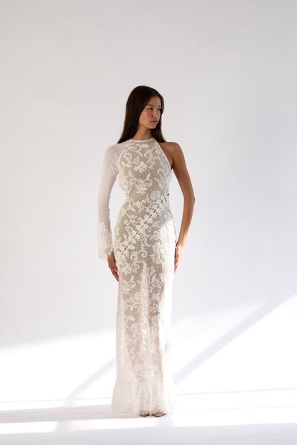 Parterre Asymmetrical Dress