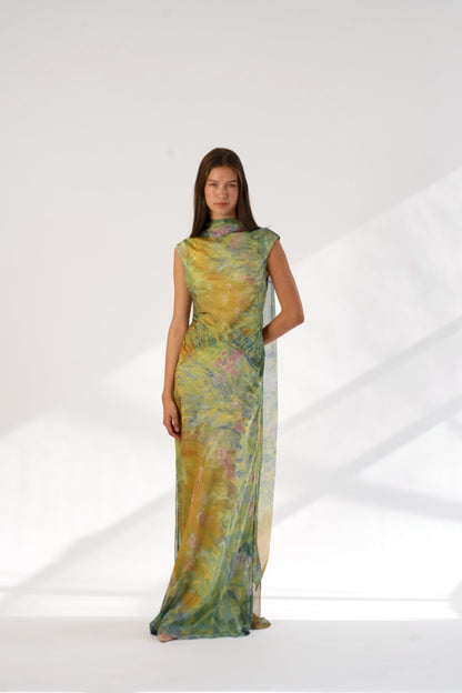 Irises Maxi Dress