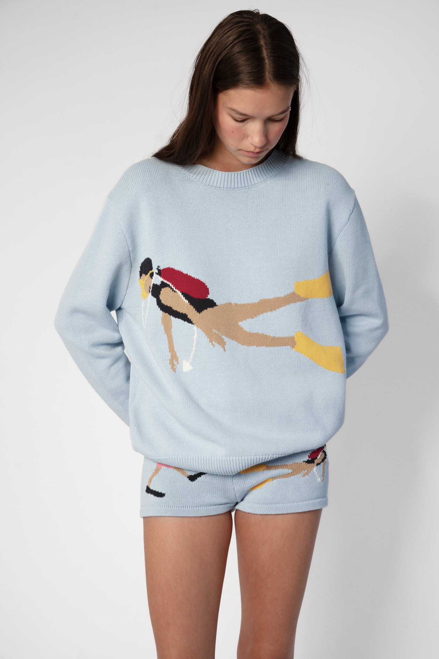 Diver Cotton Knit Sweater