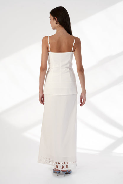 Silas Linen Skirt