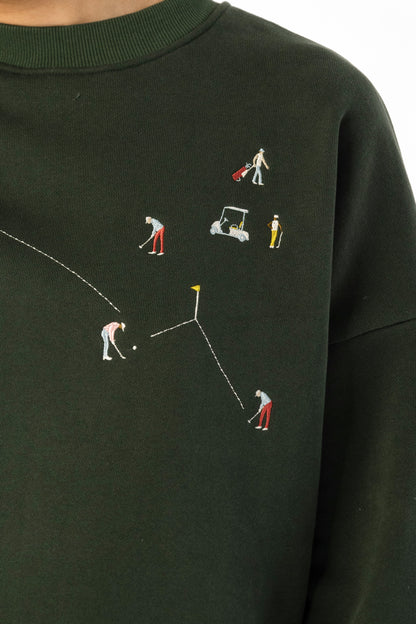 Golf Scene Crewneck