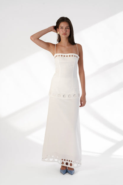 Silas Linen Skirt