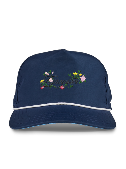 Greyson Floral Rope Hat