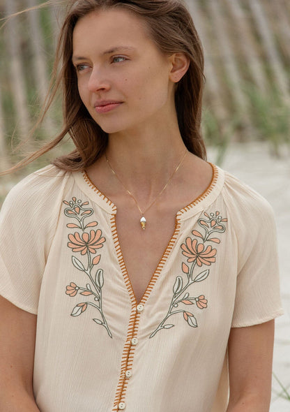 Kalia Embroidered Top