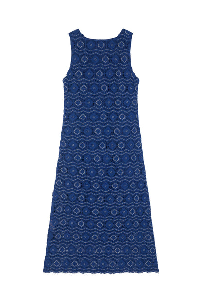 Vinnie Dress In Beaded Crochet