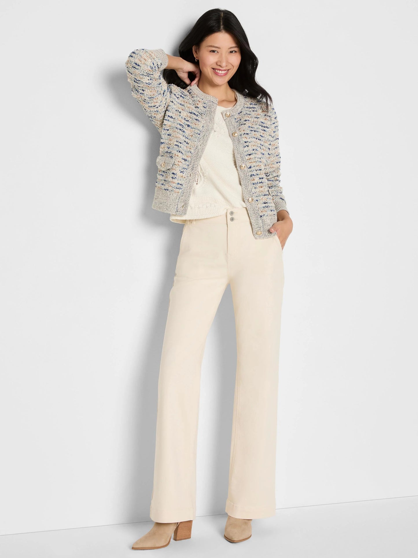 Always Shining Knit Sweater Jacket
