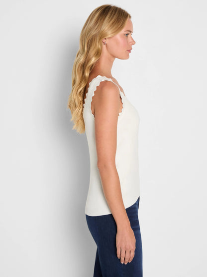 Scallop Sweater Tank
