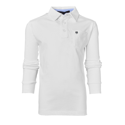 Boy's Spirit Icon Long Sleeve Polo