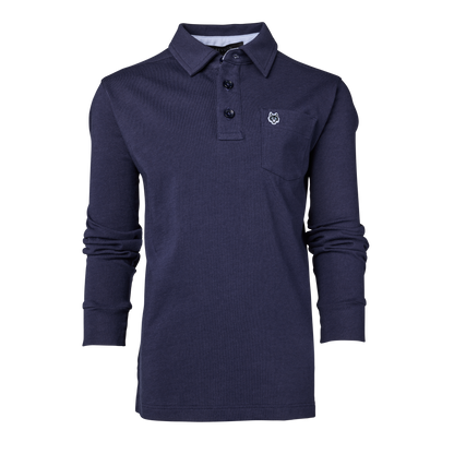 Boy's Spirit Icon Long Sleeve Polo